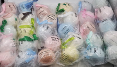 KIDS 30 Assorted Bath bomb fizzies - 5 oz each, individually wrapped, best assortment, bath bombs with toys inside, FREE SHIPPING