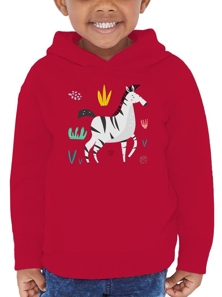 Zebra Doodle Safari Hoodie -Image by Shutterstock