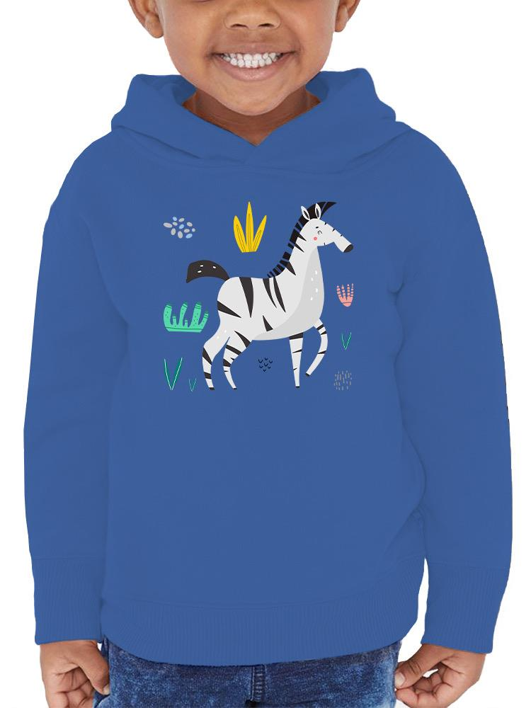 Zebra Doodle Safari Hoodie -Image by Shutterstock