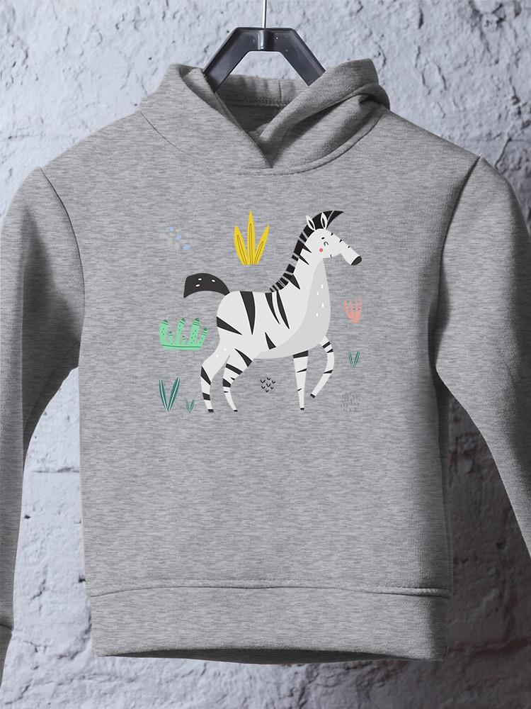 Zebra Doodle Safari Hoodie -Image by Shutterstock