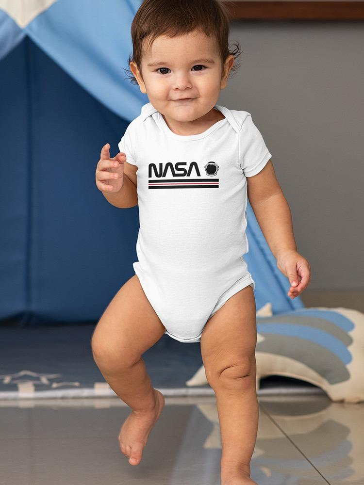 Nasa Helmet Banner Bodysuit -NASA Designs