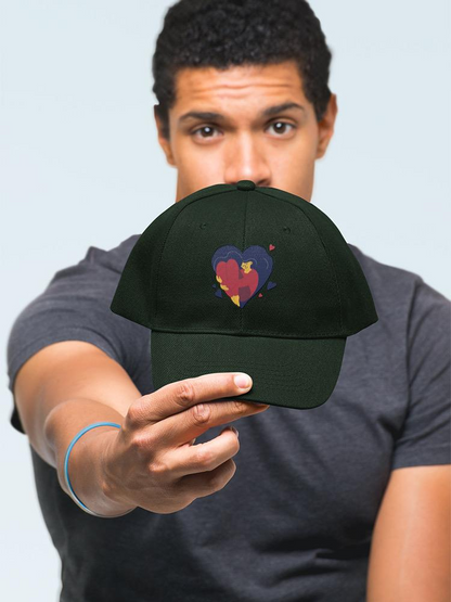 Love Yourself Hair Heart Hat -Image by Shutterstock