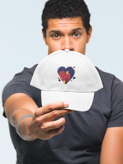 Love Yourself Hair Heart Hat -Image by Shutterstock