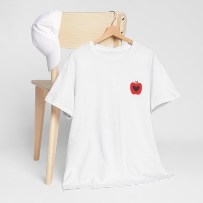 Apple-tastic: Unisex Heavy Cotton Tee