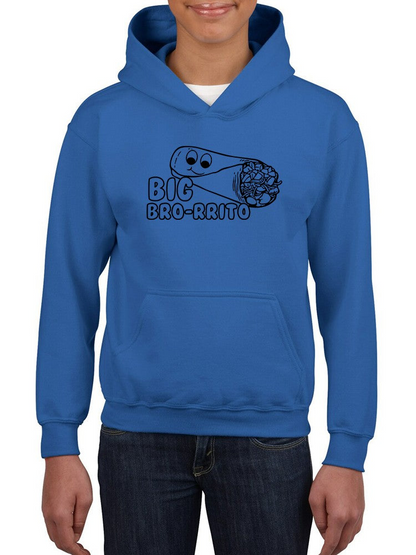 Big Bro-Rrito Hoodie -SmartPrintsInk Designs