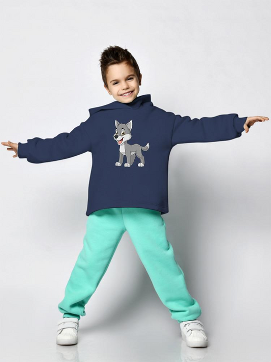 Happy Wolf Hoodie -Image by Shutterstock