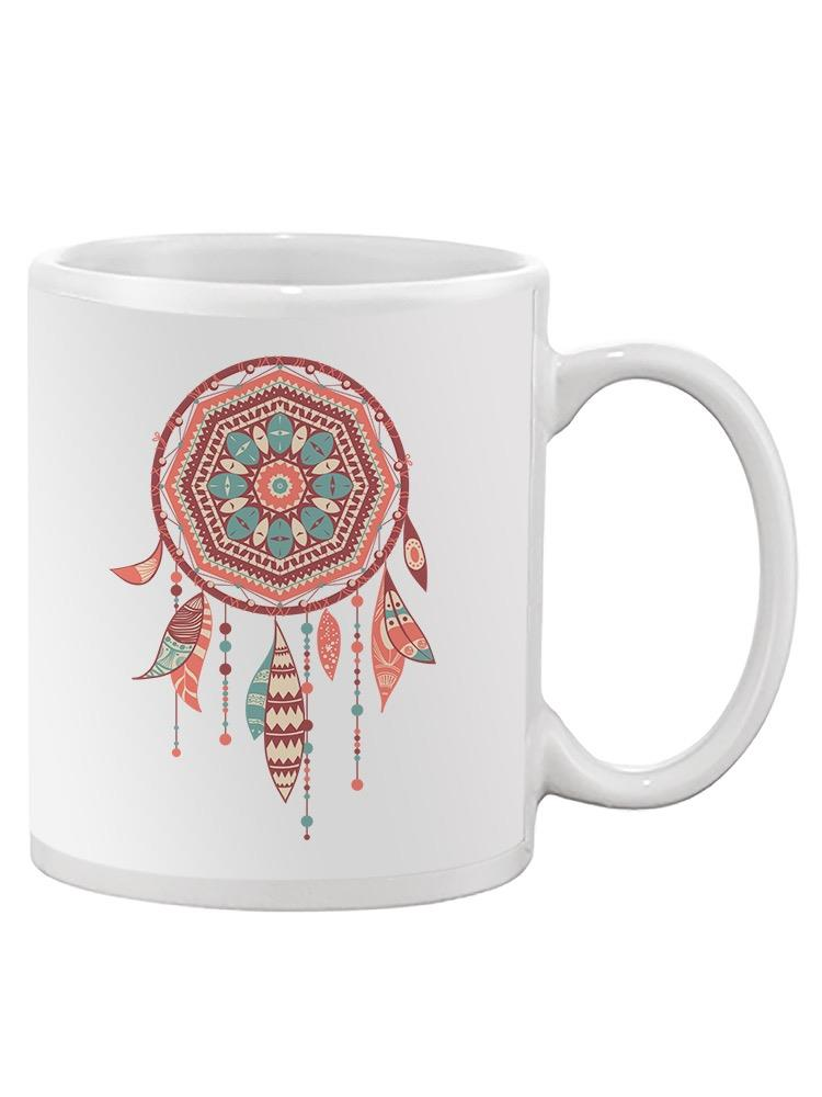 Dream Catcher Pink Tribal Party Mug Unisex's -Image by Shutterstock