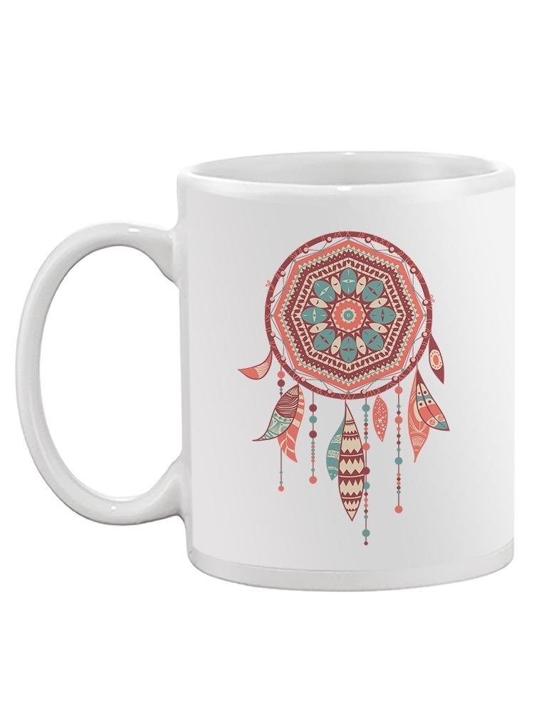 Dream Catcher Pink Tribal Party Mug Unisex's -Image by Shutterstock