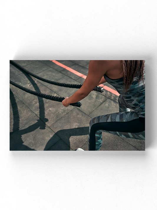 Rope Whips Wrapped Canvas -Image by Shutterstock