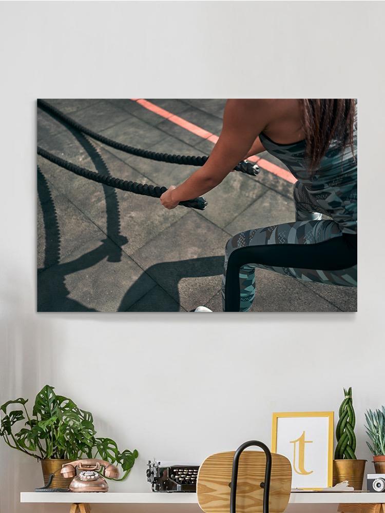 Rope Whips Wrapped Canvas -Image by Shutterstock