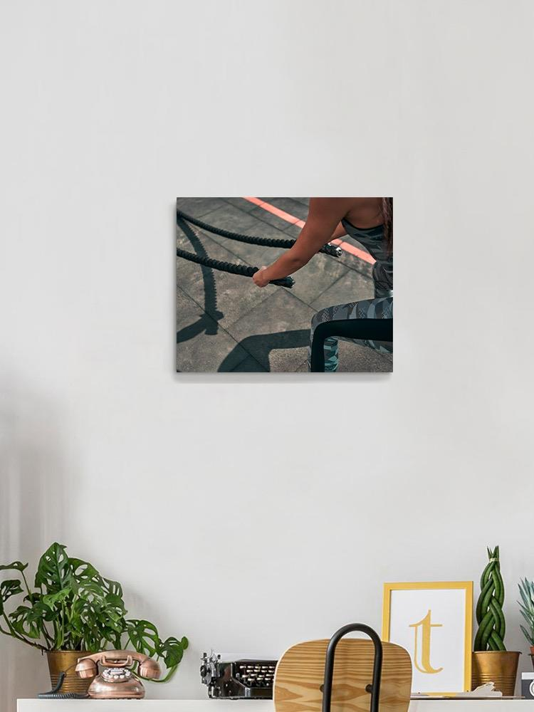 Rope Whips Wrapped Canvas -Image by Shutterstock