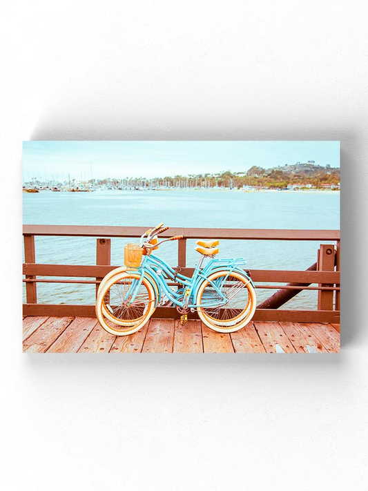 Two Retro Bicycles Wrapped Canvas -Image by Shutterstock