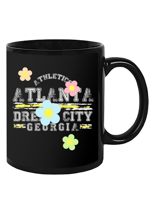 Dream City Pastel Flowers Mug -Image by Shutterstock