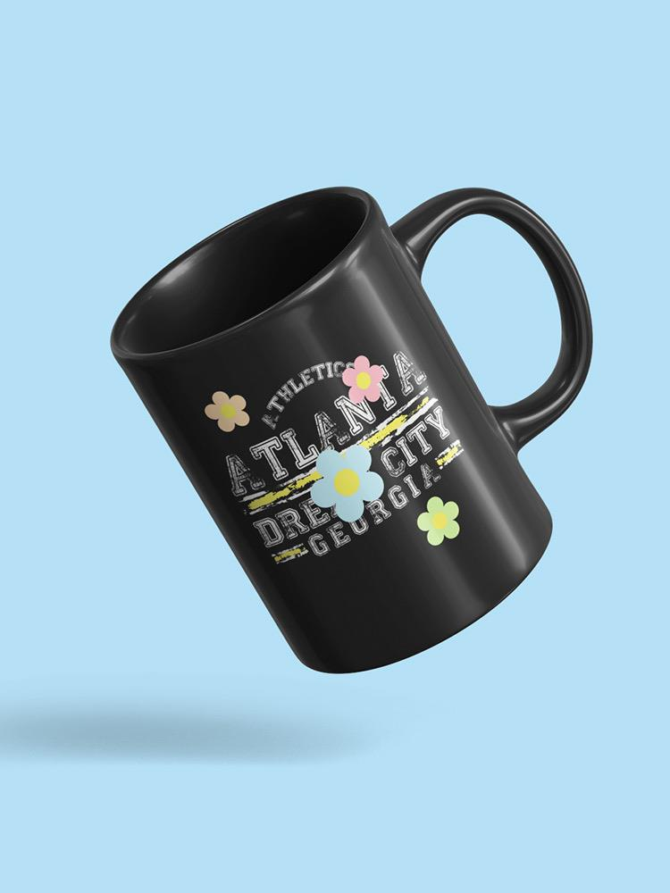 Dream City Pastel Flowers Mug -Image by Shutterstock