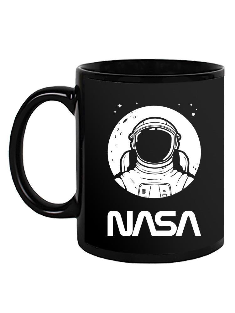 Nasa Astronaut Over Moon Mug - NASA Designs