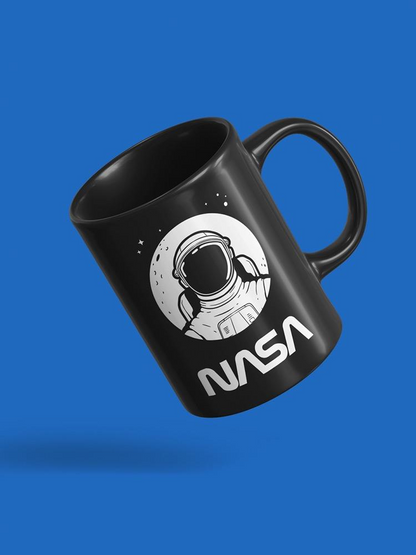 Nasa Astronaut Over Moon Mug - NASA Designs