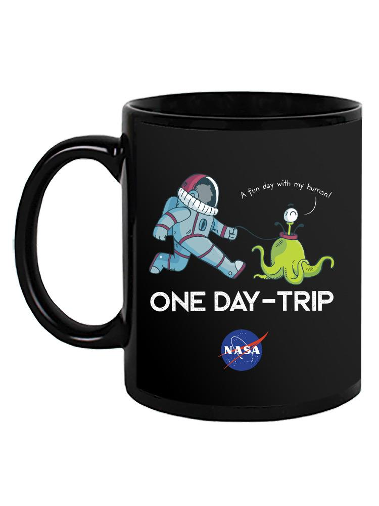 Nasa Astronaut W Pet Alien Mug -NASA Designs