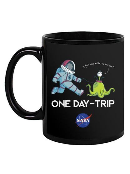 Nasa Astronaut W Pet Alien Mug -NASA Designs