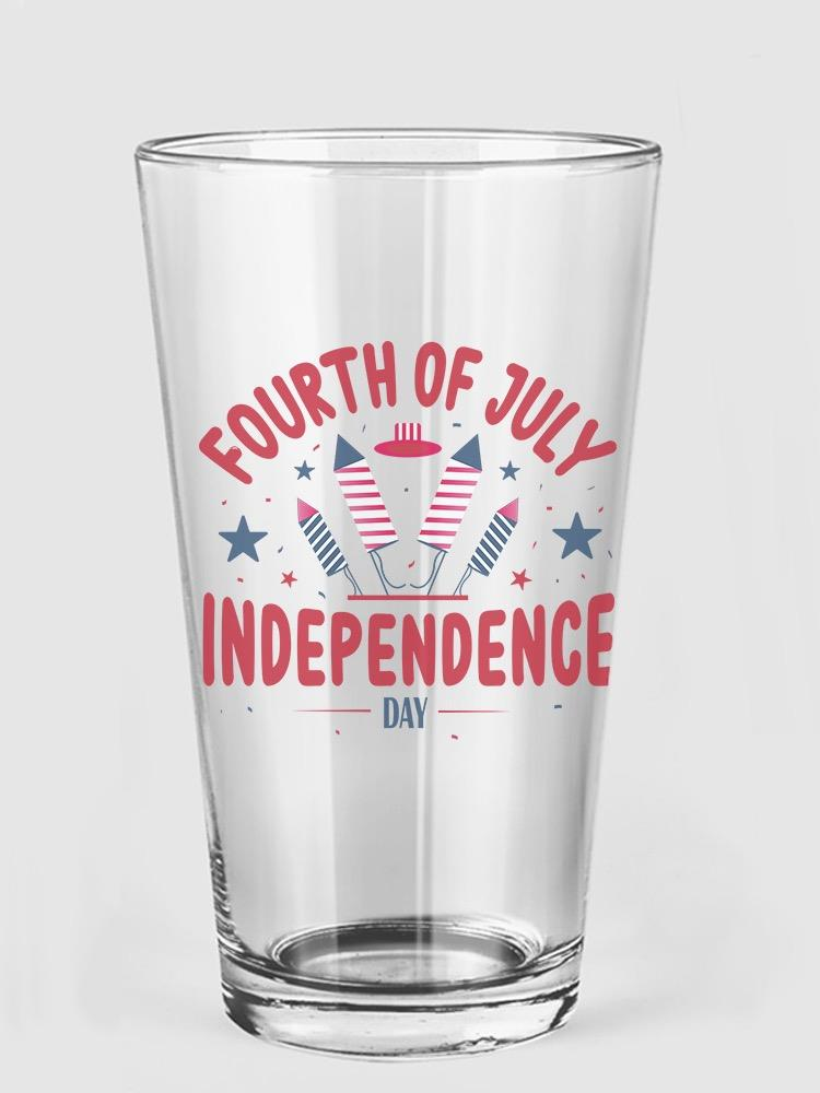 Fourth Of July Fireworks Pint Glass -Image by Shutterstock