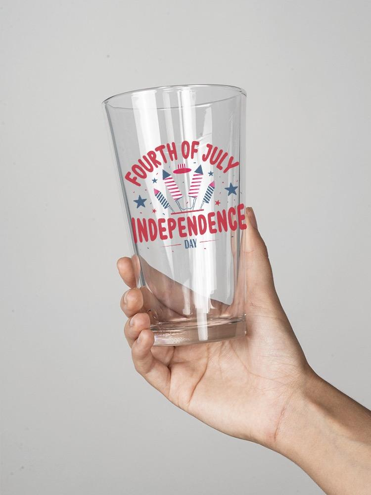 Fourth Of July Fireworks Pint Glass -Image by Shutterstock