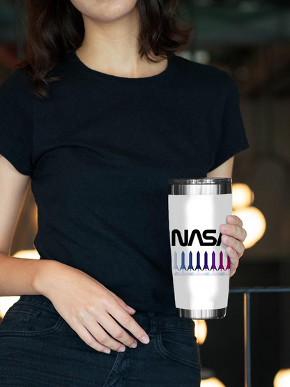 Nasa Rocket Silhouettes Tumbler -NASA Designs