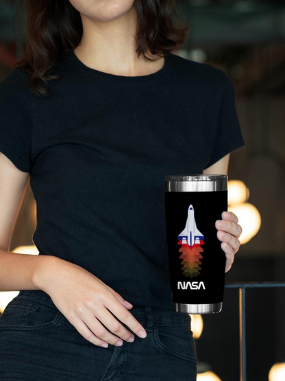 Nasa Color Silhouettes Tumbler -NASA Designs