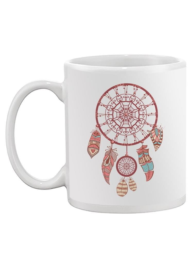 Dream Catcher Pink Design Mug Unisex's -Image by Shutterstock