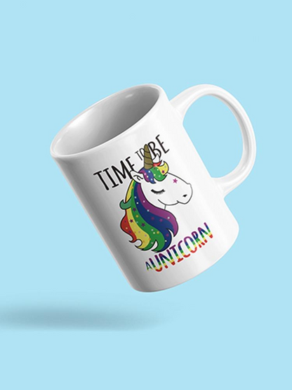 Time To Be A Unicorn Mug -SPIdeals Designs