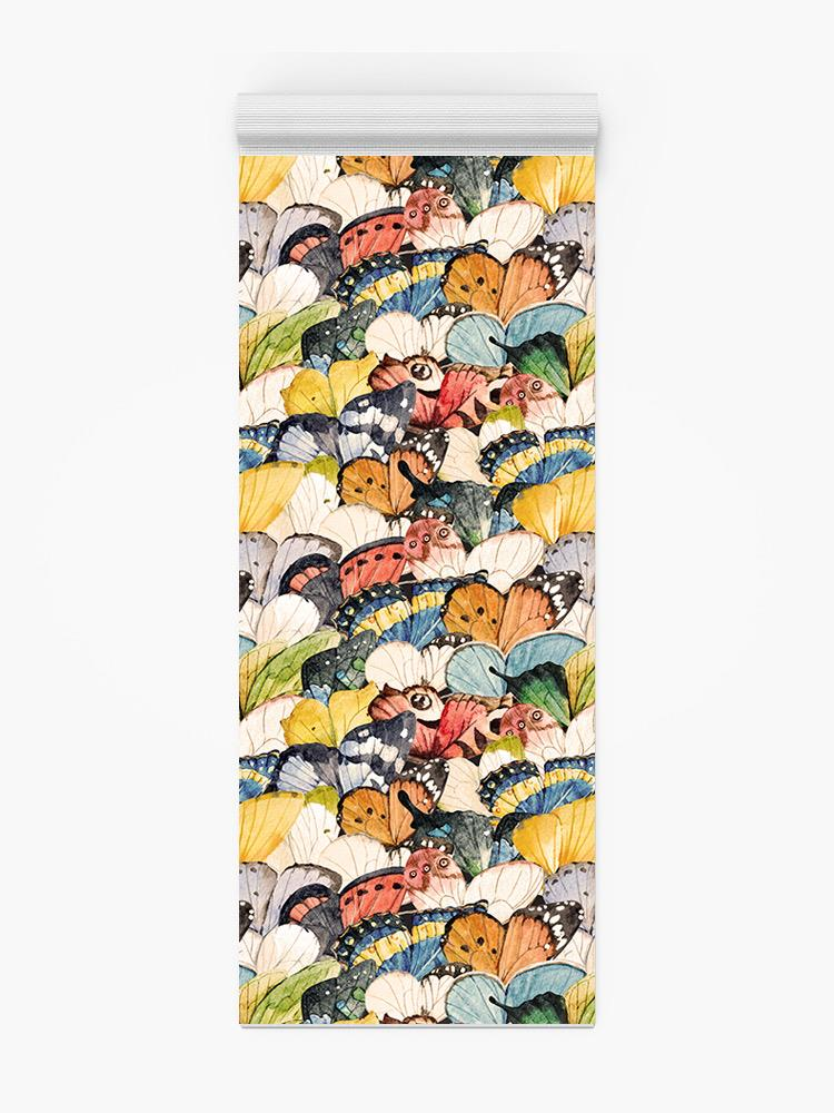 Butterfly Wall Yoga Mat -Image by Shutterstock