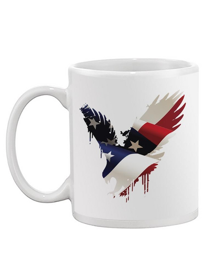 American Eagle And Flag Mug -SPIdeals Designs