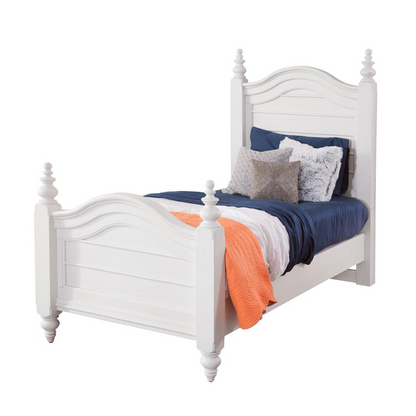 Rodanthe Twin Panel Bed White