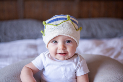 Crown Hat in Blue