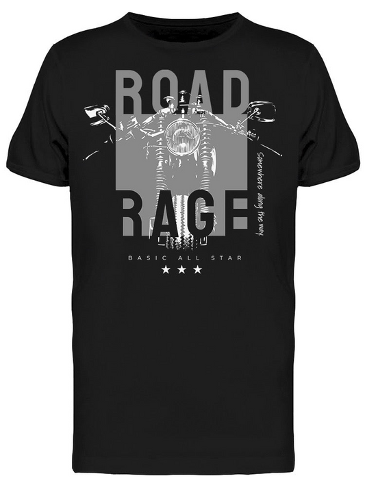 Road Rage Slogan Tee Men's -Image by Shutterstock