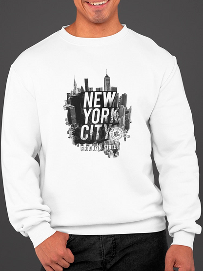 Nyc Brookyn Street Sweatshirt Men's -Image by Shutterstock