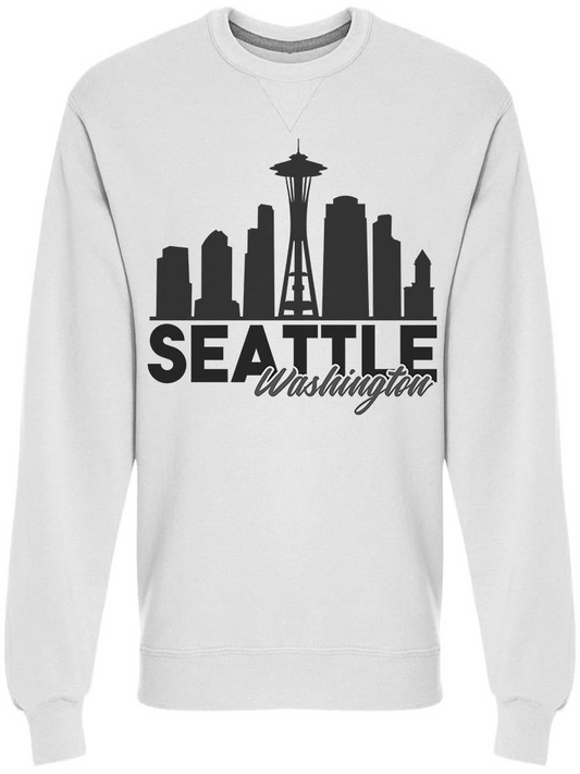 Seattle Washington. City  Sweatshirt Men's -Image by Shutterstock