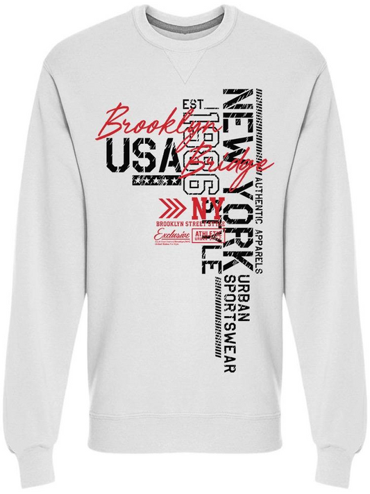 Urban Design New York Usa  Sweatshirt Men's -Image by Shutterstock