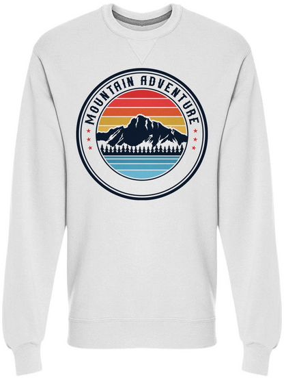 Emblem Mountain Sweatshirt Men's -Image by Shutterstock