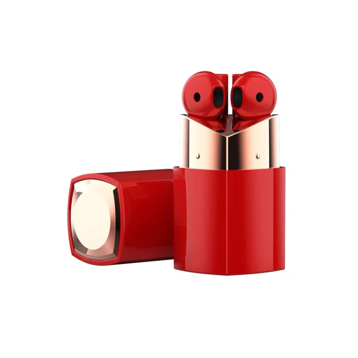 Pretty Neaty Lipstick Storage For Earphones