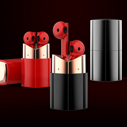 Pretty Neaty Lipstick Storage For Earphones