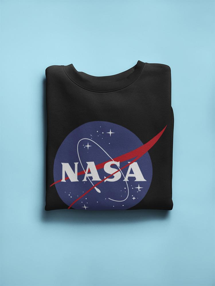 Nasa Cool Logo Sweatshirt Men's -NASA Designs