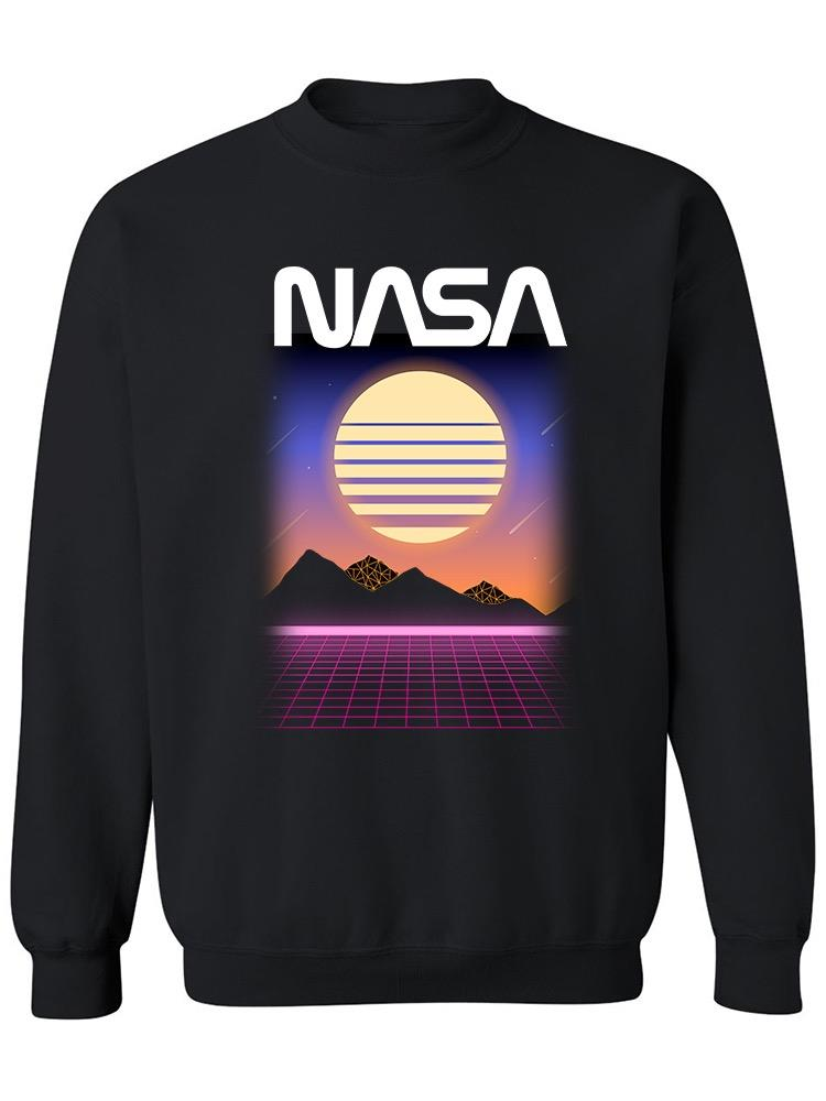 Nasa 80S Style Sweatshirt Women's -NASA Designs