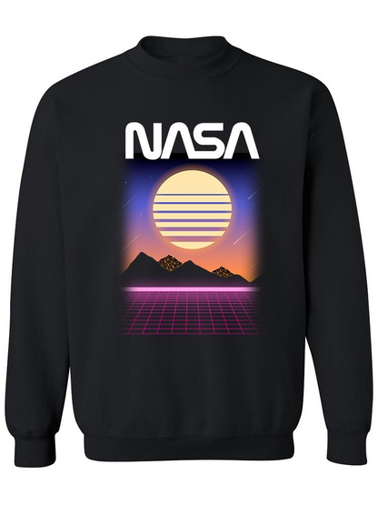 Nasa 80S Style Sweatshirt Women's -NASA Designs