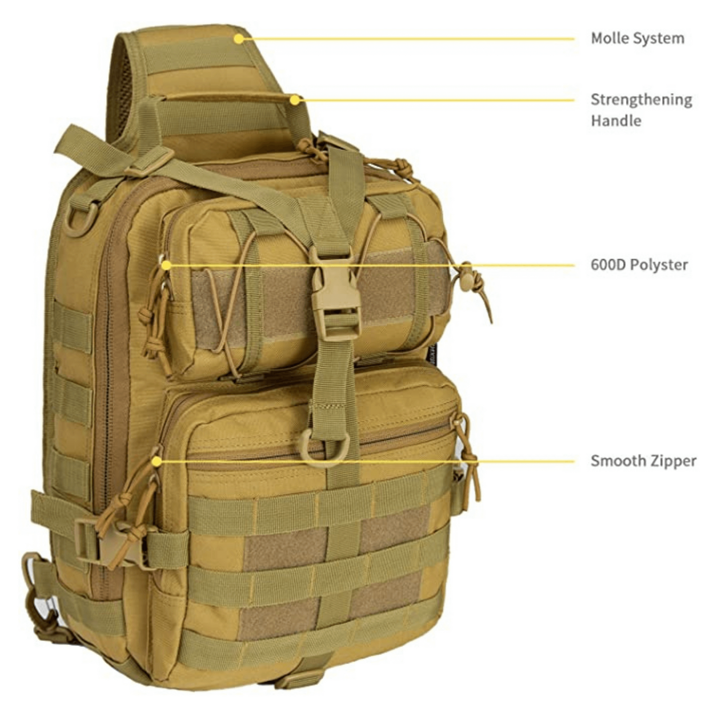 Tactical Medium Sling Range Bag