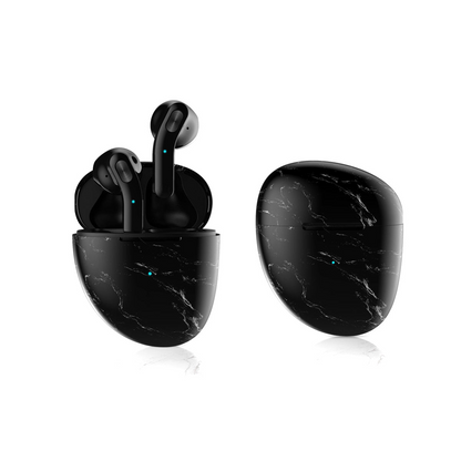 Marble Pebble Twin Bluetooth Headphones