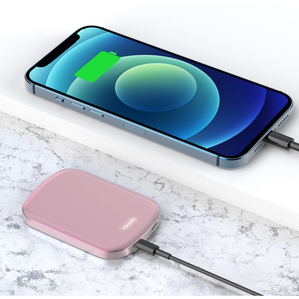 Chargomate Magnetic Portable Wireless Charger And Power Bank For Apple And Android