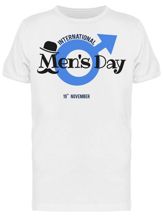 International Mens Day Tee Men's -Image by Shutterstock