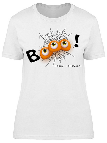 Happy Halloween Booo Tee Women's -Image by Shutterstock