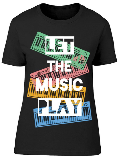 Put Some Music Tee Women's -Image by Shutterstock