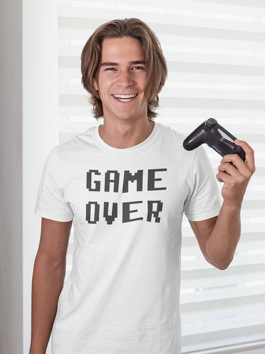 Game Over Quote T-shirt -Image by Shutterstock