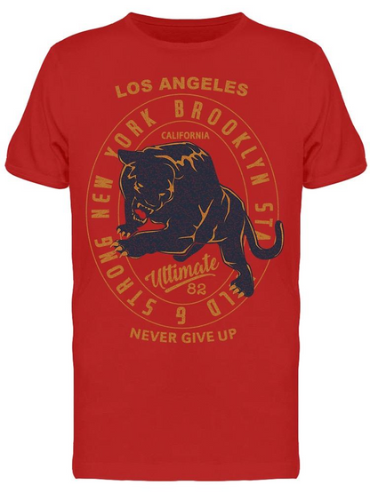 Banner: Panther Tee Men's -Image by Shutterstock